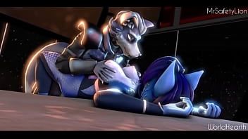 play Mrsafetylion official - starfox [comic with animation] (wolf x krystal)