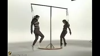 play تدريب Ponygirls مع أحذية الباليه