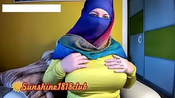 再生 11月2日のカム録画で巨乳の中東ヒジャブイスラム教徒アラビア人少女
