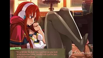 Играть Rance 01: в поисках сцены дрочки ногами Hikari Willis fujisaki