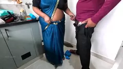 play لا يمكن لـ Desi Tamil Maid Sridevi الحصول على ما يكفي من هذا البلد الكبير